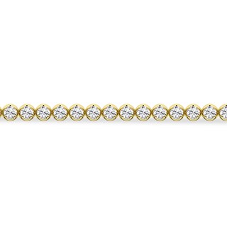 ​​​​​​​​​​​​​​​​​​​​​10K Solid Gold 1 CT. T.W. Lab-Grown Diamond Tennis Bracelet - 7"