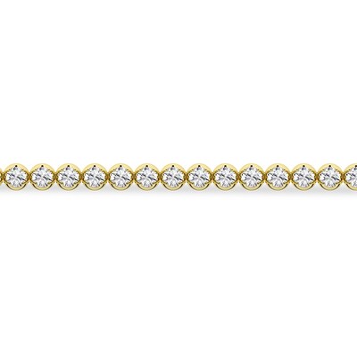 ​​​​​​​​​​​​​​​​​​​​​10K Solid Gold 1 CT. T.W. Lab-Grown Diamond Tennis Bracelet - 7"