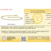 Thumbnail Image 3 of ​​​​​​​​​​​​​​​​​​​​​10K Solid Gold 1 CT. T.W. Lab-Grown Diamond Tennis Bracelet - 7"