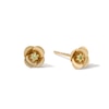 Thumbnail Image 0 of 10K Solid Gold CZ Poppy Studs