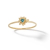 Thumbnail Image 0 of 10K Solid Gold CZ Holly Ring