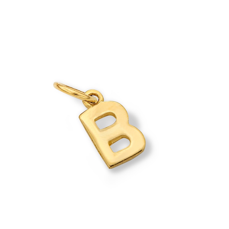 Main Image 3 of 14K Semi-Solid Gold B Charm