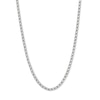 Thumbnail Image 1 of 10K Hollow White Gold Rambo Chain - 18"