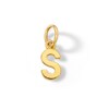 Thumbnail Image 0 of 14K Semi-Solid Gold S Charm