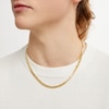 Thumbnail Image 2 of 10K Semi-Sold Gold Tight Curb Chain