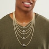 Thumbnail Image 2 of 10K Hollow White Gold Rope Chain - 20"