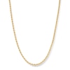 Thumbnail Image 1 of 14K Hollow Gold Rope Chain - 16"