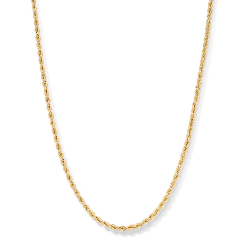 14K Hollow Gold Rope Chain