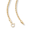 Thumbnail Image 3 of 14K Hollow Gold Rope Chain - 16"