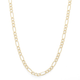 14K Hollow Gold Figaro Chain - 24"