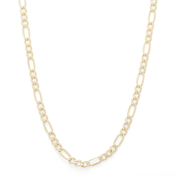 14K Hollow Gold Figaro Chain - 24"