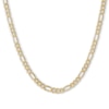 Thumbnail Image 1 of 14K Hollow Gold Beveled Figaro Chain - 18"