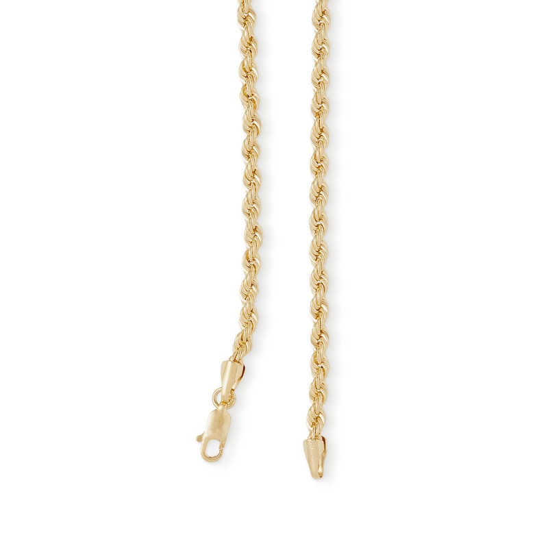 14K Hollow Gold Rope Chain - 26"