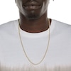 Thumbnail Image 4 of 10K Hollow White Gold Rope Chain - 24"