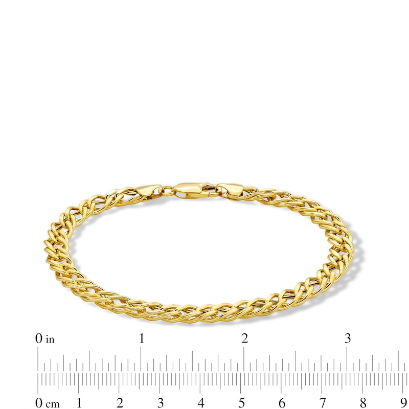 Main Image 3 of 10K Semi-Sold Gold Rambo Chain Bracelet