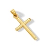 Thumbnail Image 2 of 14K Hollow Gold Dainty Reversible Cross Charm