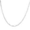 Thumbnail Image 0 of 10K Hollow White Gold Valentino Chain - 20"