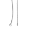 Thumbnail Image 2 of 10K Hollow White Gold Rope Chain - 18"