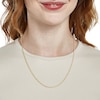 Thumbnail Image 3 of 10K Hollow White Gold Rope Chain - 20"