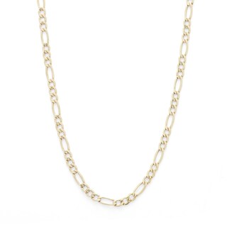 14K Hollow Gold Figaro Chain - 20"