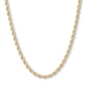 Thumbnail Image 0 of 14K Hollow Gold Rope Chain - 20"