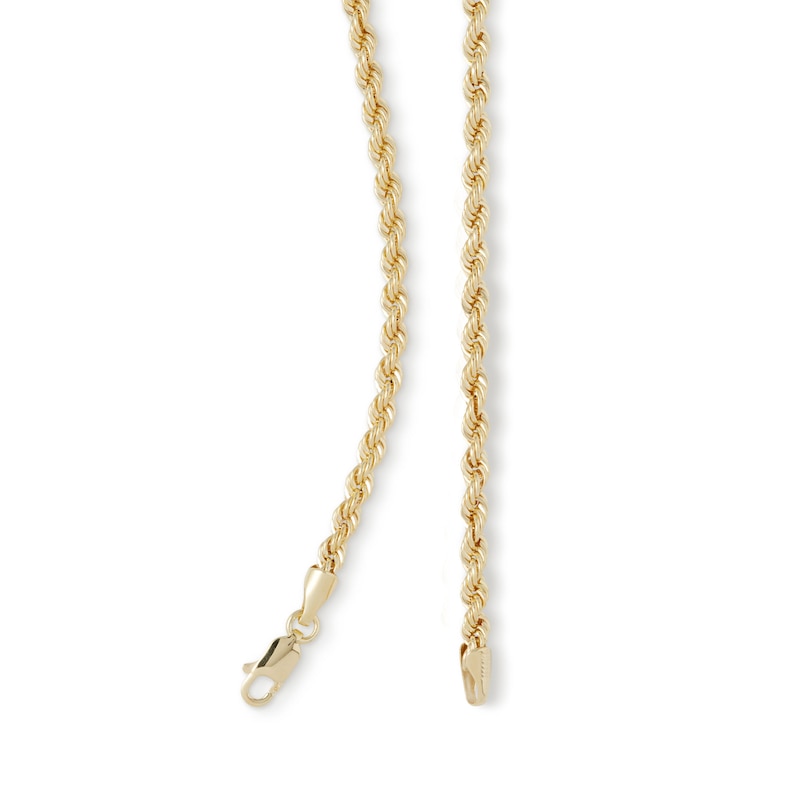 14K Hollow Gold Rope Chain - 20"