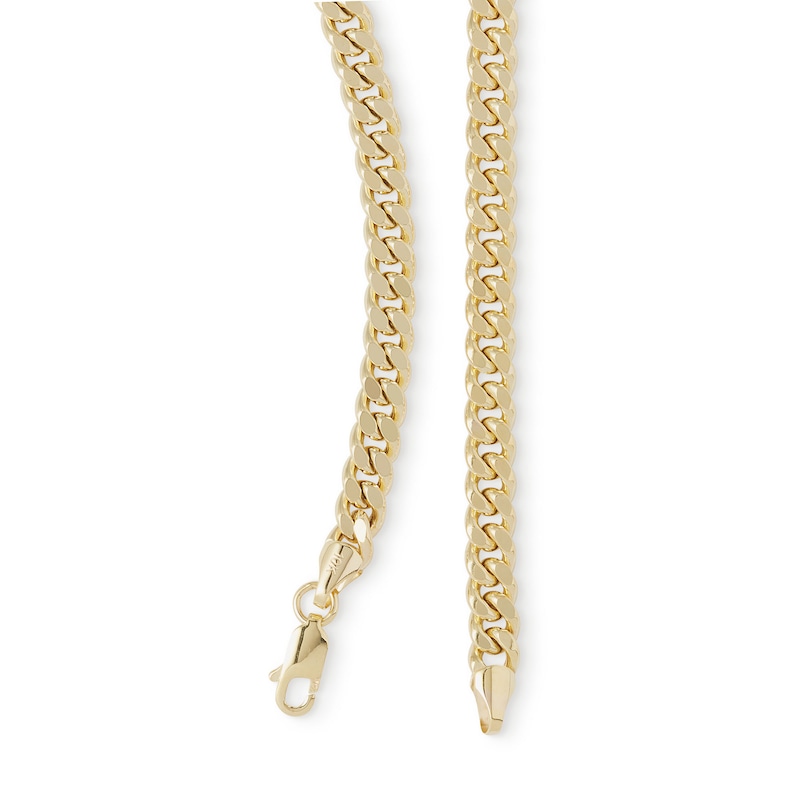 14K Hollow Gold Curb Chain - 24"