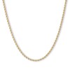 Thumbnail Image 1 of 14K Hollow Gold Rope Chain - 18"