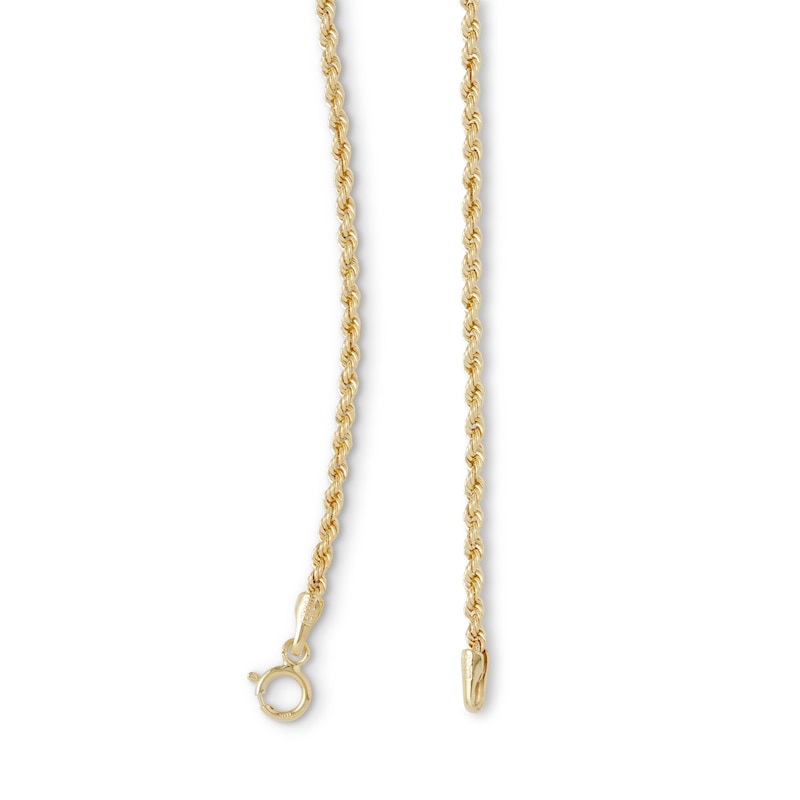 14K Hollow Gold Rope Chain