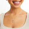Thumbnail Image 2 of 14K Solid Gold Our Lady of Guadalupe Filigree Tri-Color Charm