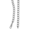 Thumbnail Image 2 of 10K Hollow White Gold Curb Chain - 30"
