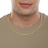 Thumbnail Image 2 of 10K Hollow White Gold Rope Chain - 20"