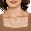 Thumbnail Image 3 of 10K Hollow White Gold Rope Chain - 20"
