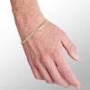 Thumbnail Image 2 of 14K Semi-Solid Gold Cuban Chain Bracelet - 7.5"