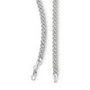 Thumbnail Image 1 of 10K Hollow White Gold Curb Chain - 24"