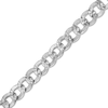 Thumbnail Image 1 of 10K Semi-Solid White Gold Diamond-Cut Curb Chain - 20"