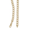 Thumbnail Image 1 of 14K Hollow Gold Air-Solid Curb Chain - 30"