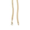 Thumbnail Image 2 of 14K Semi-Solid Gold Miami Curb Chain - 22"