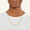 Thumbnail Image 3 of 14K Semi-Solid Gold Miami Curb Chain - 22"