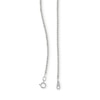 Thumbnail Image 1 of 10K Hollow White Gold Valentino Chain - 20"