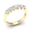 Thumbnail Image 2 of ​​​​​​​​​​​​​​10K Solid Gold 1 CT. T.W. Lab-Created Diamond Five Stone Ring