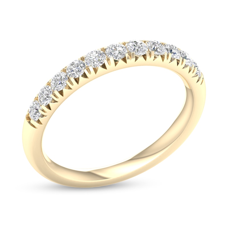 ​​​​​​​​​​​​​​​​​​​​​10K Solid Gold 1/2 CT. T.W. Lab-Created Diamond Anniversary Band