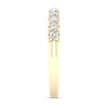 Thumbnail Image 2 of ​​​​​​​​​​​​​​​​​​​​​10K Solid Gold 1/2 CT. T.W. Lab-Created Diamond Anniversary Band