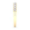 Thumbnail Image 3 of ​​​​​​​​​​​​​​​​​​​​​10K Solid Gold 1/2 CT. T.W. Lab-Grown Diamond Anniversary Band