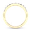 Thumbnail Image 4 of ​​​​​​​​​​​​​​​​​​​​​10K Solid Gold 1/2 CT. T.W. Lab-Grown Diamond Anniversary Band