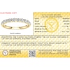 Thumbnail Image 6 of ​​​​​​​​​​​​​​​​​​​​​10K Solid Gold 1 CT. T.W. Lab-Grown Diamond Anniversary Band