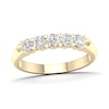 Thumbnail Image 0 of ​​​​​​​​​​​​​​10K Solid Gold 1/2 CT. T.W. Lab-Created Diamond Five Stone Ring