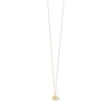 Thumbnail Image 0 of 14K Semi-Solid Gold CZ Love Knot Necklace