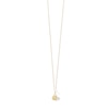Thumbnail Image 1 of 14K Semi-Solid Gold CZ Love Knot Pendant - 16" + 2"
