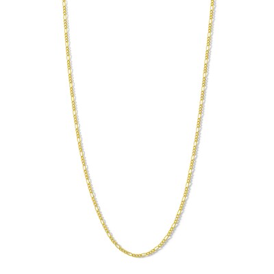 ​​​​​​​10K Hollow Gold Figaro Chain - 20"